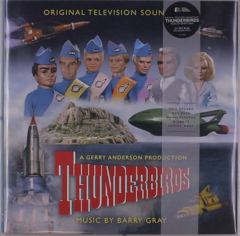 Barry Gray: Thunderbirds (Original TV Soundtrack) (Sky Blue Vinyl), 2 LPs