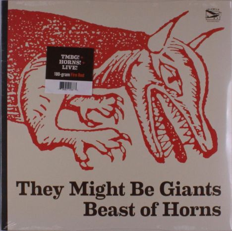 They Might Be Giants: Beast Of Horns: Live (180g) (Fire Red Vinyl), LP