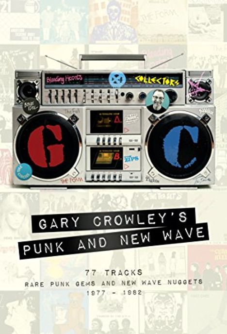 Gary Crowley's Punk And New Wave, 3 CDs