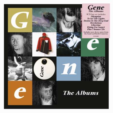 Gene: The Albums (Box Set), 9 CDs