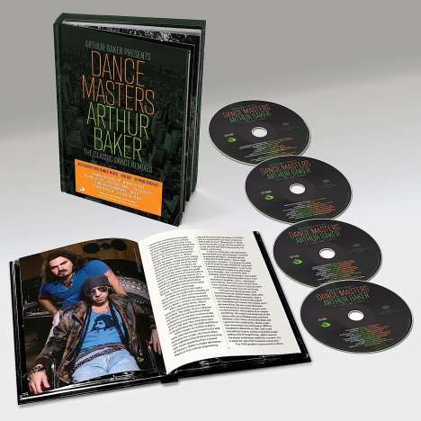 Arthur Baker Presents Dance Masters, 4 CDs