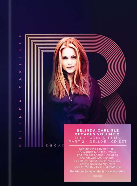 Belinda Carlisle: Decades Volume 2: The Studio Albums Part 2, 4 CDs