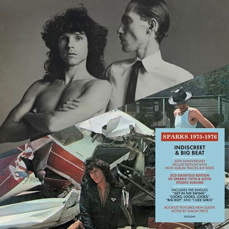 Sparks: Sparks 1975 1976 (Indiscreet" & "Big Beat"), 3 CDs