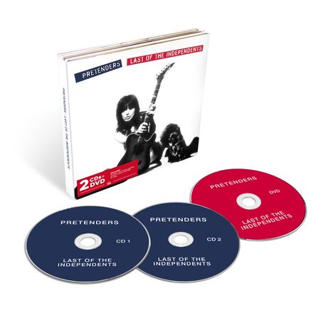 The Pretenders: Last Of The Independents (Deluxe Edition), 2 CDs und 1 DVD