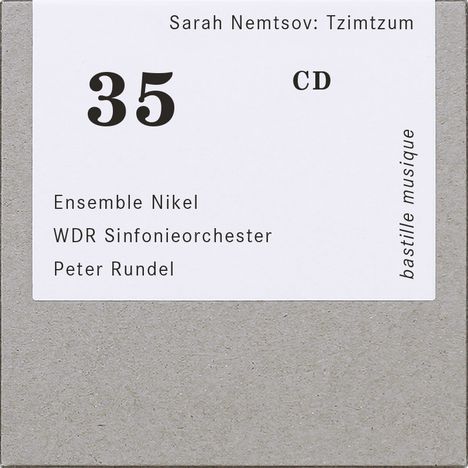Sarah Nemtsov (geb. 1980): Tzimtzum - Tetralogie für Solistenensemble & Orchester, CD