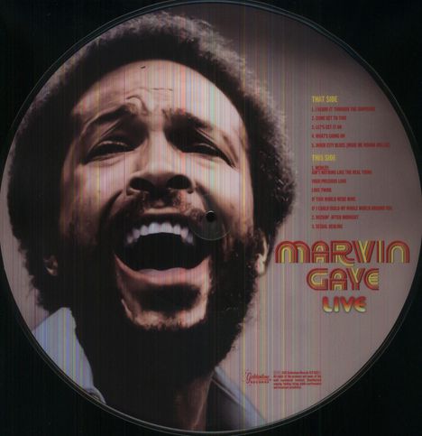 Marvin Gaye: Live (Limited Edition) (Picture-Disc), LP