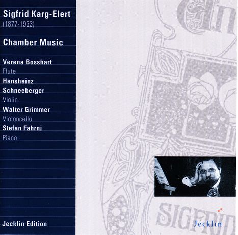 Sigfrid Karg-Elert (1877-1933): Cellosonate op.71, CD