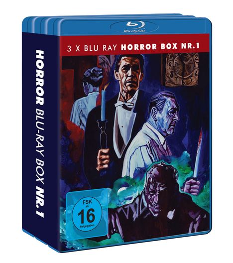 Horror Bundle Nr. 1 (Blu-ray), 3 Blu-ray Discs