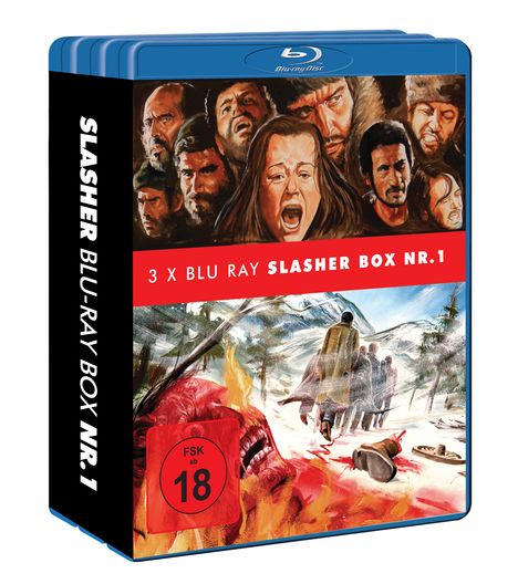 Slasher Blu-ray Bundle NR. 1 (3 Blu-Rays), 3 Blu-ray Discs