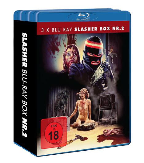 Slasher Blu-ray Bundle NR. 2 (3 Blu-Rays), 3 Blu-ray Discs