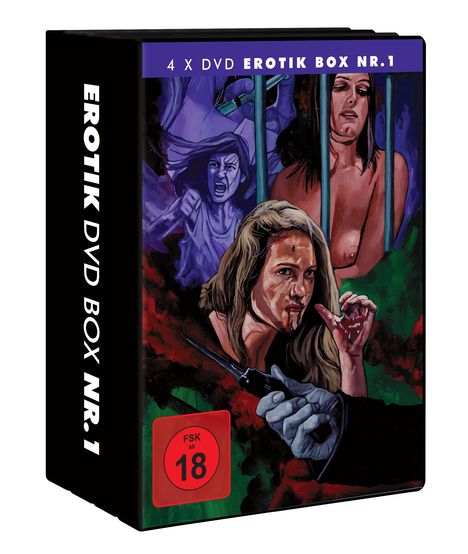 EROTIK DVD BUNDLE NR.1 (4 DVDs), 4 DVDs