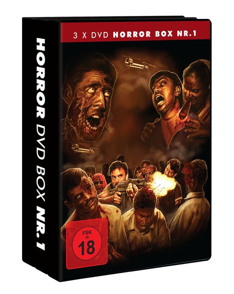 Horror DVD Bundle Nr. 1, 3 DVDs