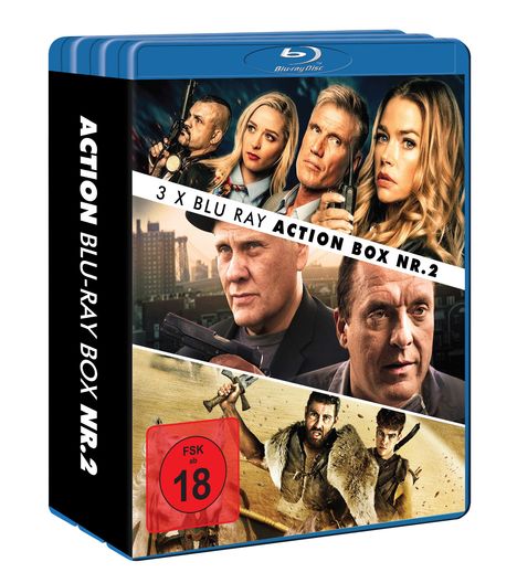 Action Blu-ray Bundle Nr. 2 (Blu-ray), 3 Blu-ray Discs