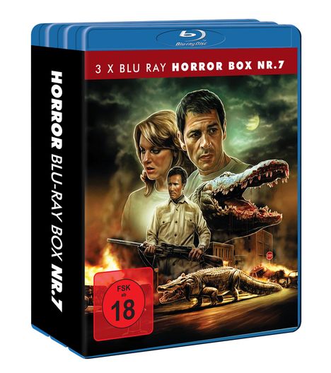 Horror Blu-ray Bundle NR. 7 (3 Blu-Rays), 3 Blu-ray Discs