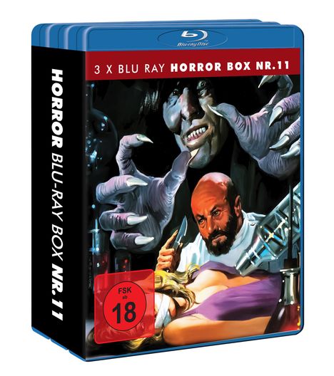 HORROR BLU-RAY BUNDLE NR. 11  [3 BRs], 3 Blu-ray Discs