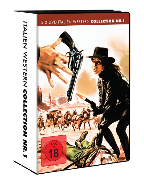 Italien Western (Bundle Nr.1), 3 DVDs