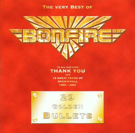 Bonfire: The Very Best Of Bonfire, 2 CDs