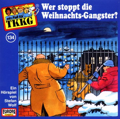 TKKG (Folge 134) Wer stoppt die Weihnachts-Gangster?, CD