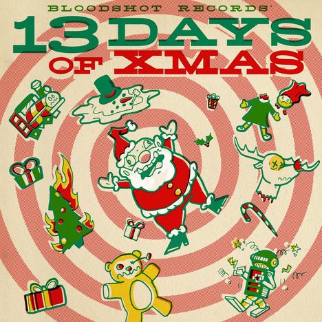 Bloodshot Records' 13 Days Of Xmas (Limited-Edition) (Green Vinyl), LP