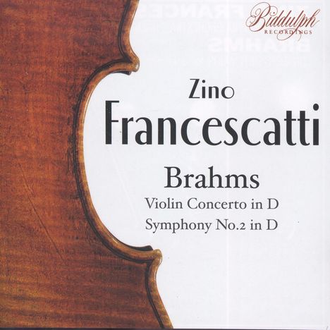 Zino Francescatti spielt Violinkonzerte, CD