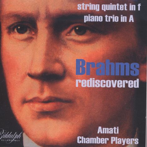 Johannes Brahms (1833-1897): Streichquintett f-moll (rekonstruiert von Sebastian Brown), CD