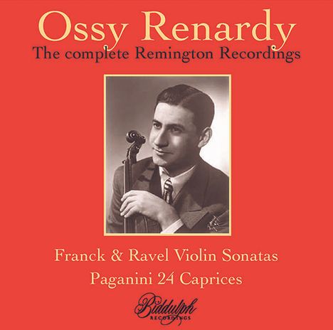 Ossy Renardy - The complete Remington Recordings, CD