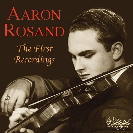Aaron Rosand - The First Recordings, CD