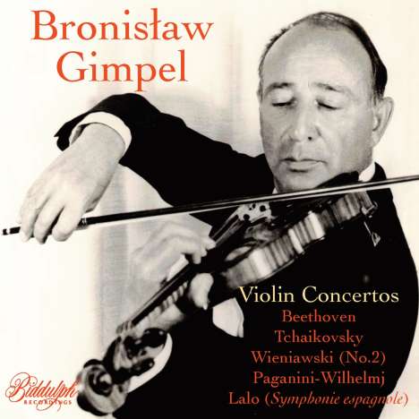 Bronislaw Gimpel - Violin Concertos, 2 CDs