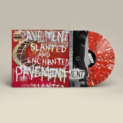 Pavement: Slanted &amp; Enchanted (30th Anniversary) (Limited Edition (Red, White &amp; Black Splatter Vinyl), LP