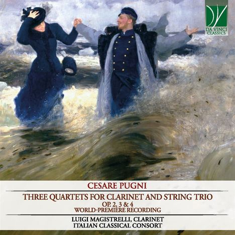 Cesare Pugni (1802-1870): Klarinettenquartette Nr.2-4, CD