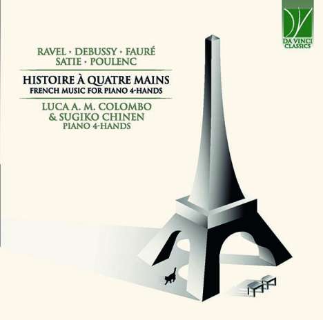 Histoires a quatre Mains - French Music for Piano 4-Hands, CD