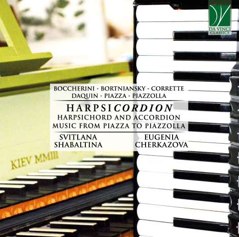 Eugenia Cherkazova &amp; Svitlana Shabaltina - Harpsichordion, CD