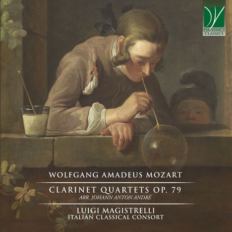 Wolfgang Amadeus Mozart (1756-1791): Klarinettenquartette op.79 Nr.1-3, CD
