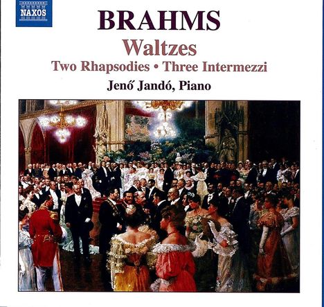 Johannes Brahms (1833-1897): Walzer op.39 Nr.1-16, CD