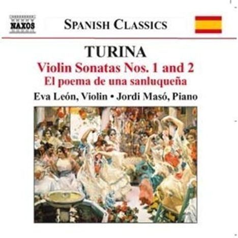 Joaquin Turina (1882-1949): Violinsonaten Nr.1 & 2 (op.51 & 82), CD