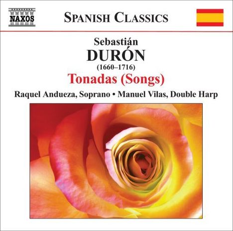 Sebastian Duron (1660-1716): Tonadas (Lieder), CD