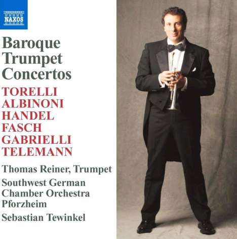 Thomas Reiner - Baroque Trumpet Concertos, CD