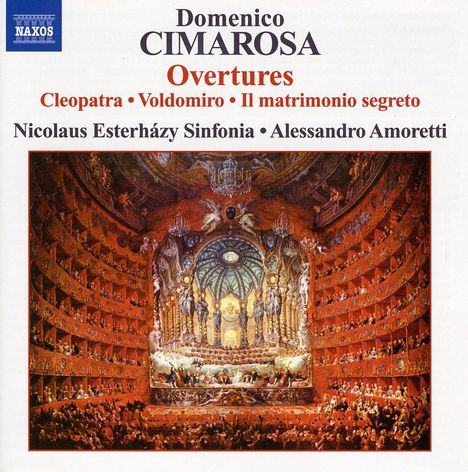 Domenico Cimarosa (1749-1801): Ouvertüren Vol.1, CD