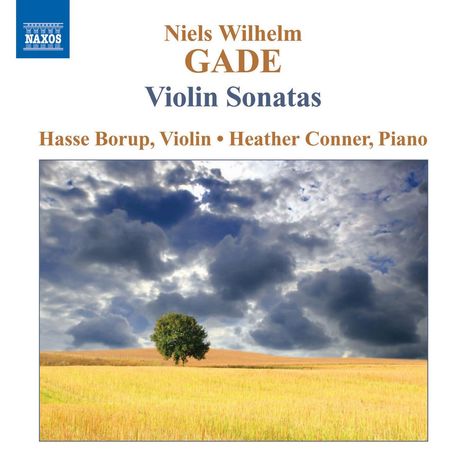 Niels Wilhelm Gade (1817-1890): Sonaten für Violine &amp; Klavier Nr.1-3, CD