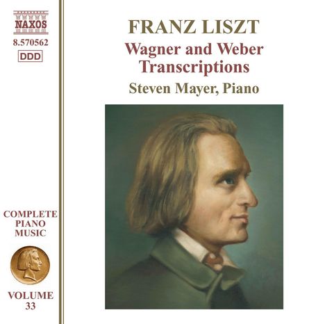 Franz Liszt (1811-1886): Klavierwerke Vol.33, CD
