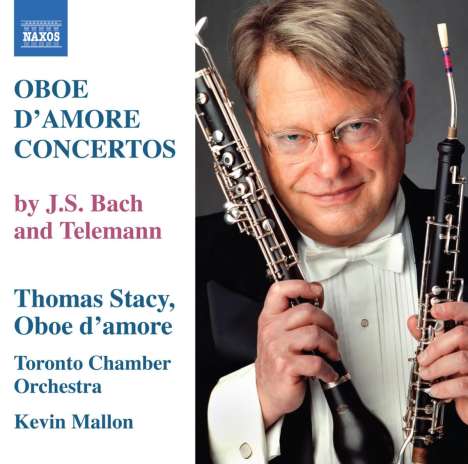 Georg Philipp Telemann (1681-1767): Konzerte für Oboe D'Amore in A &amp; G, CD