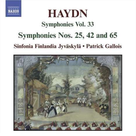 Joseph Haydn (1732-1809): Symphonien Nr.25,42,65, CD