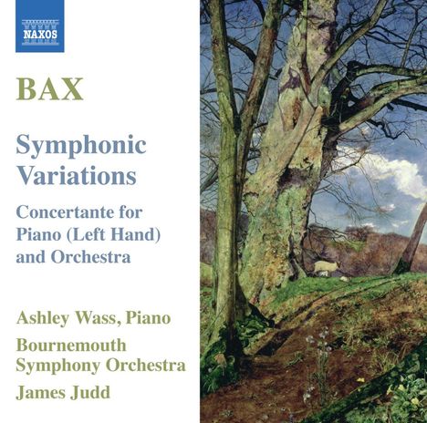 Arnold Bax (1883-1953): Symphonische Variationen für Klavier &amp; Orchester, CD