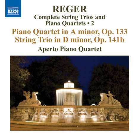 Max Reger (1873-1916): Sämtliche Streichtrios &amp; Klavierquartette Vol.2, CD