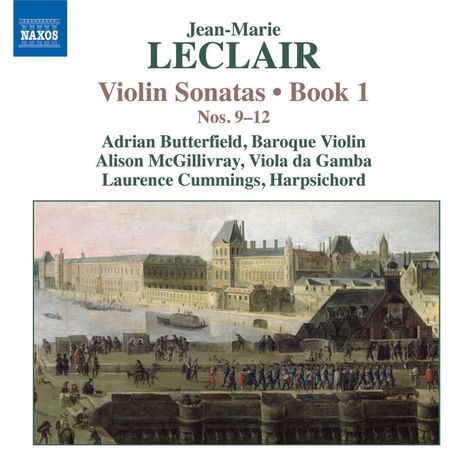 Jean Marie Leclair (1697-1764): Sonaten für Violine &amp; Bc Heft 1 Nr.9-12 (op.1 Nr.9-12), CD
