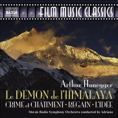 Arthur Honegger (1892-1955): Filmmusik, CD