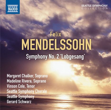 Felix Mendelssohn Bartholdy (1809-1847): Symphonie Nr.2 "Lobgesang", CD