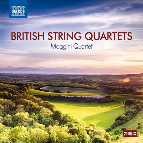Maggini Quartet - British String Quartets, 20 CDs