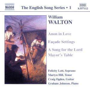 William Walton (1902-1983): Lieder, CD