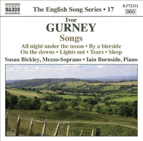 Ivor Gurney (1890-1937): Klavierlieder, CD